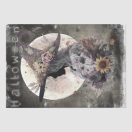 Mystical Floral Hexe Seidenpapier