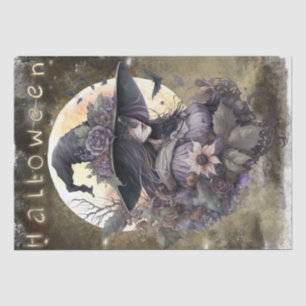 Mystical Floral Hexe Seidenpapier