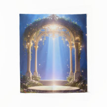 Mystical Forest Archway Tapestry