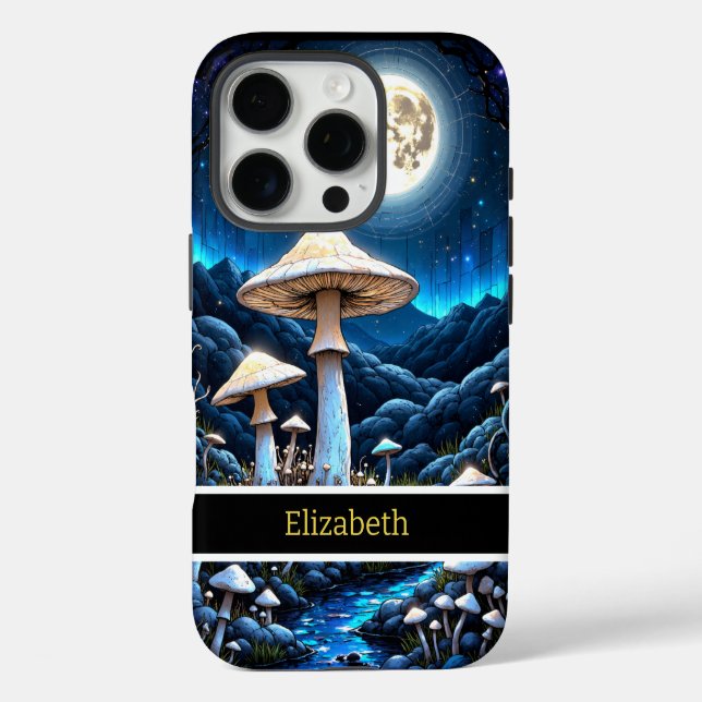 Mystical Forest Mushroom Case-Mate iPhone Hülle (Rückseite)