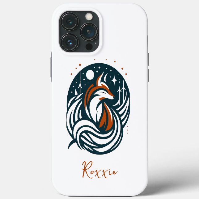 Mystical Fox iPhone Case (Rückseite)