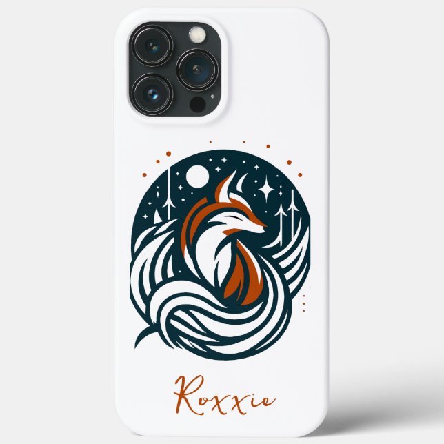 Mystical Fox iPhone Case (Rückseite)