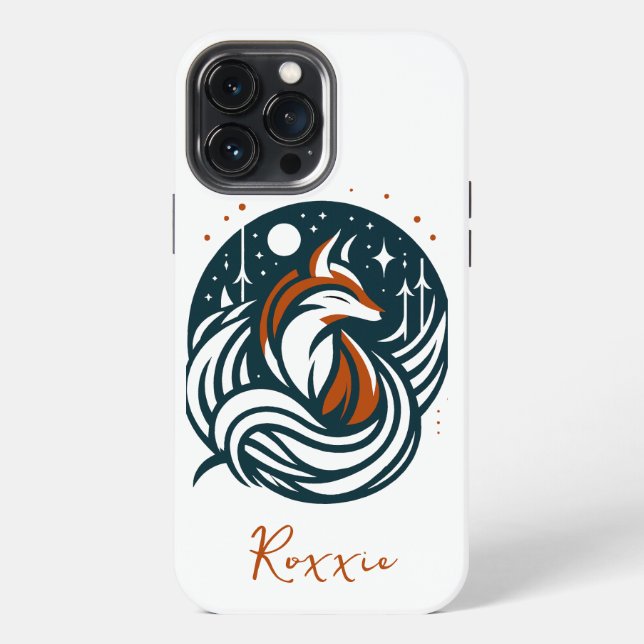 Mystical Fox iPhone Case Hülle (Rückseite)