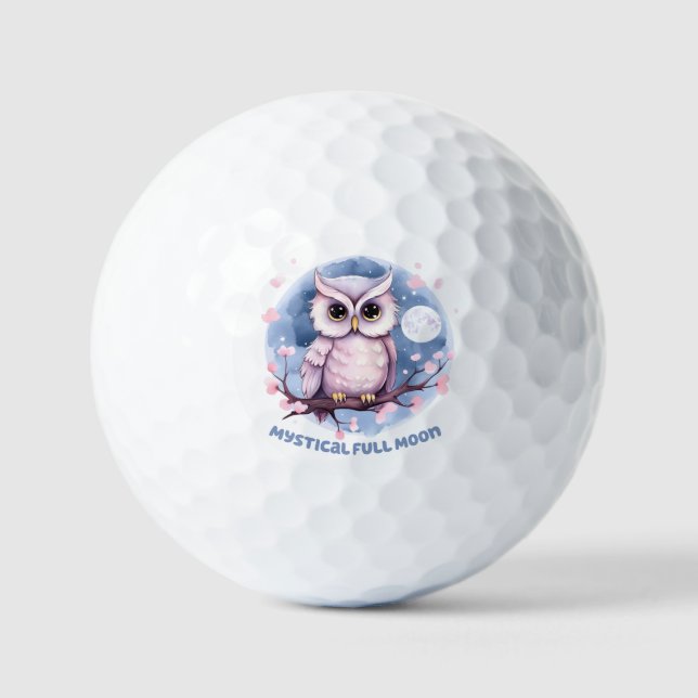 Mystical Full Moon Golfball (Vorderseite)