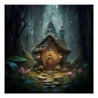 "Mystical Gnome Hütte: Whimsical Mushroom Haven