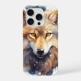 Mystical Golden Wolf iPhone 15 Pro Case iPhone 15 Pro Hülle