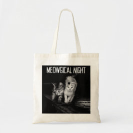 Mystical Halloween Cat Tote Bag Tragetasche