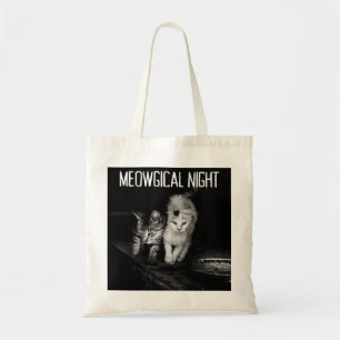 Mystical Halloween Cat Tote Bag Tragetasche