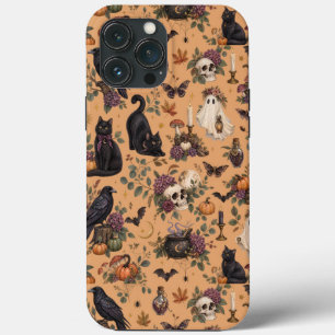 Mystical Halloween Night with Black Cats and Raven Case-Mate iPhone Hülle