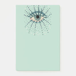 Mystical Hexchy Blue Eye Post-it Klebezettel