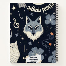 Mystical Hexy Spiral Notebook - SpiralNotebook