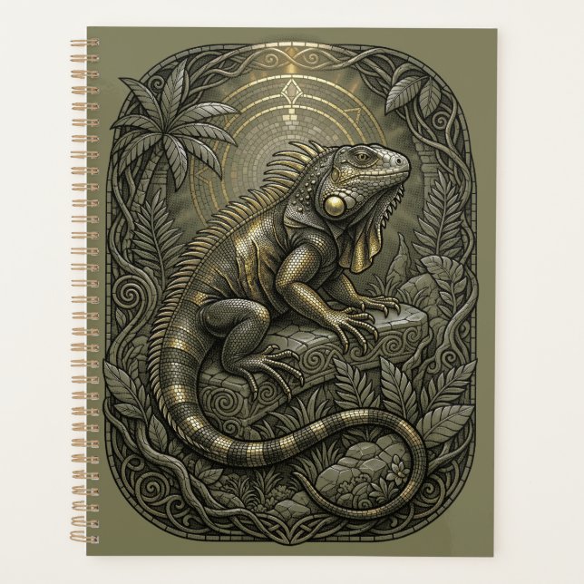 Mystical Iguana Planer (Vorderseite)