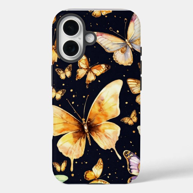 Mystical iPhone iPaid Cover Case Design mit Butte (Rückseite)