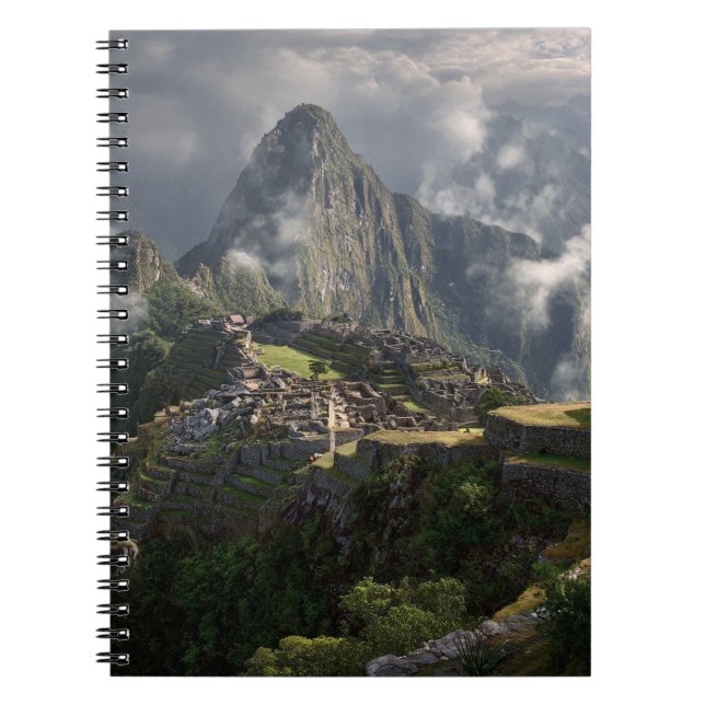 Mystical Machu Picchu Notebook Notizblock (Vorderseite)