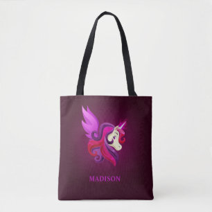 Mystical Magenta Unicorn Personalisierter Name