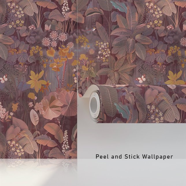 Mystical Mauve Jungle Tapete (Von Creator hochgeladen)