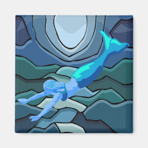 Mystical Mermaid Magnet