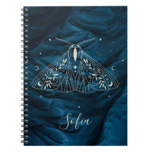 Mystical Moth Celestial Butterfly-Notebook Notizblock