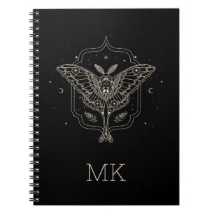 Mystical Moth Celestial Butterfly-Notebook Notizblock