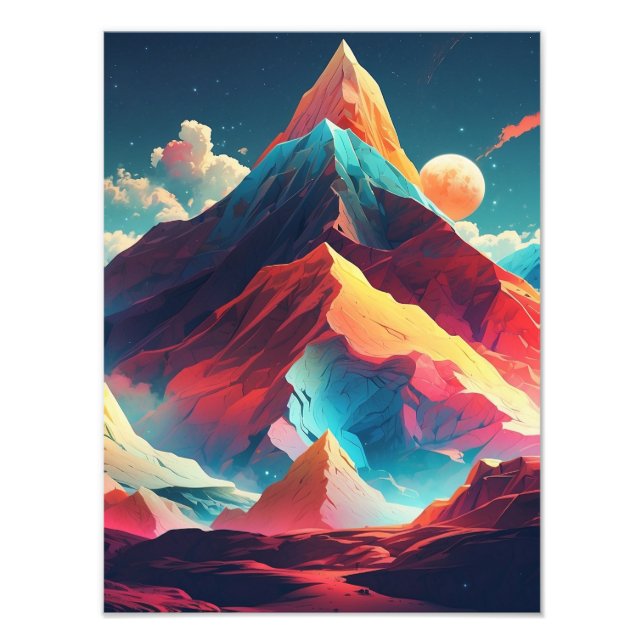 Mystical Mountain Escape Fotodruck (Vorne)