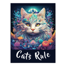 Mystical Native American Pop Art Chat Ihren Text h Fotodruck