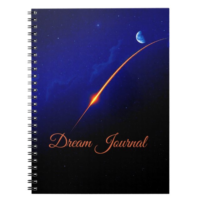 Mystical Night Dream Journal Notizblock (Vorderseite)