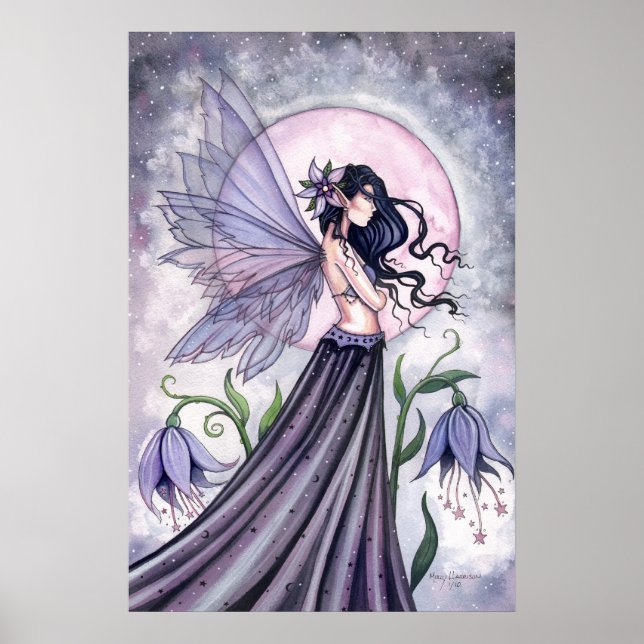 Mystical Night Fairy Poster von Molly Harrison (Vorne)