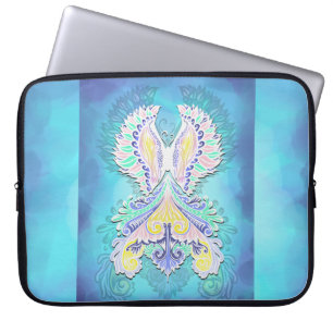 Mystical Pastel Butterfly   Ethereal Boho Fantasy Laptopschutzhülle
