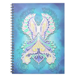 Mystical Pastel Butterfly | Ethereal Boho Fantasy Notizblock