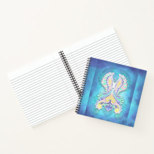 Mystical Pastel Butterfly Ethereal Boho Fantasy Notizbuch