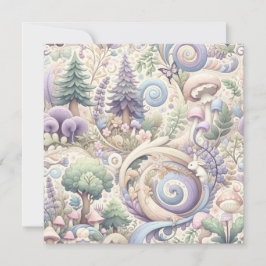 Mystical Pastel Woodland: Ein Cotcore Whirlpool Einladung