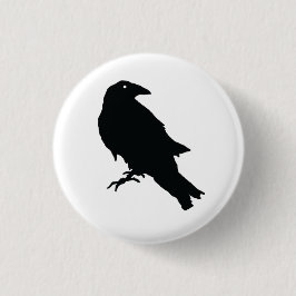 Mystical Raven Button Button: Elegant und En einbi