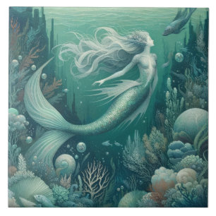 Mystical Sea Nymph Fliese