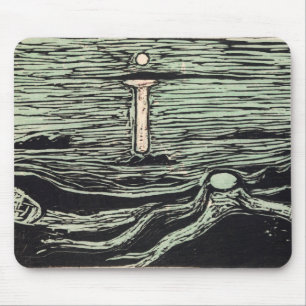 Mystical Shore (1897) by Edvard Munch Mousepad