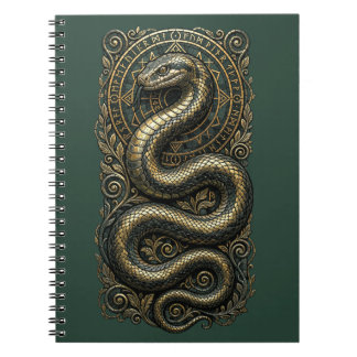 Mystical Snake Notizblock