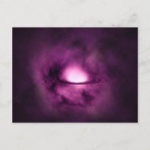 Mystical Space Light - Postkarte