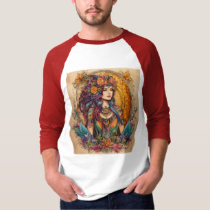 Mystical Spirit Ink Zeichnend - Lebhafte Tattoo T-Shirt
