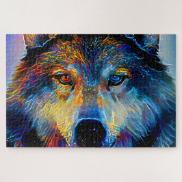 Mystical Spirit Wolf Puzzle