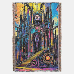 Mystical Steampunk Cathedral Decke