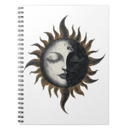 Mystical Sun Notebook Notizblock