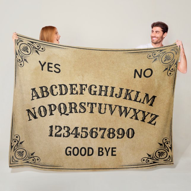 Mystical Talking Spirit Board Fleecedecke (Beispiel)