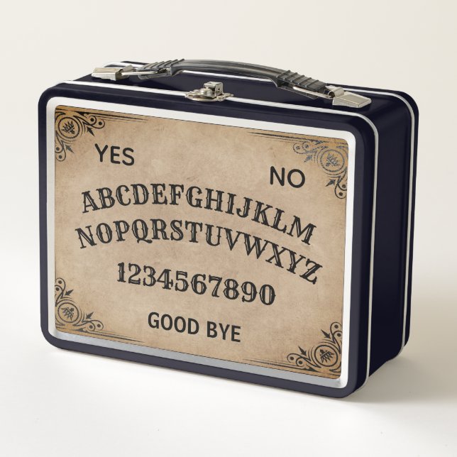 Mystical Talking Spirit Board Metall Brotdose (Vorderseite)