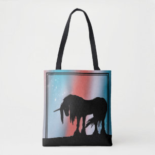 Mystical Unicorn (rot und blau)