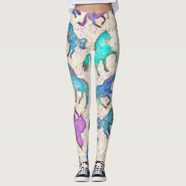 MYSTICAL UNICORNS LEGGINGS (Vorderseite)