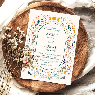 Mystical Vintage Wedding Einladung