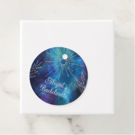 Mystical Watercolor-Junggeselinnen-Abschied Geschenkanhänger