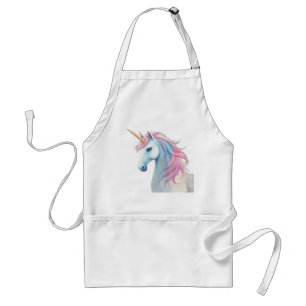 Mystical Watercolor Unicorn Schürze