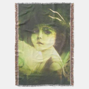 Mystical Willow Tree Fairy Fantasy Art Decke