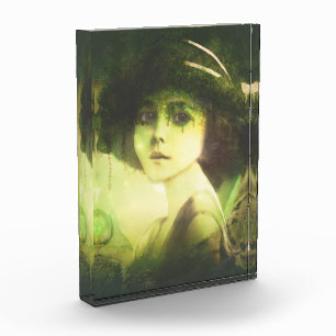 Mystical Willow Tree Fairy Fantasy Art Fotoblock