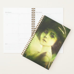 Mystical Willow Tree Fairy Fantasy Art Planer